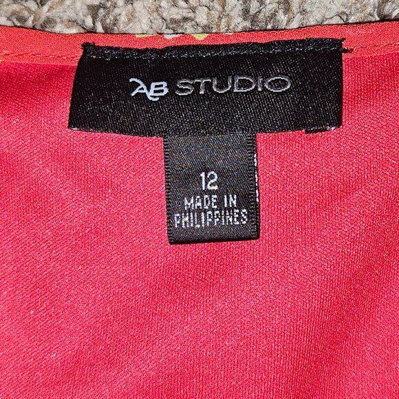 AB Studio Fully Lined Dress - size 12 - Picture 3 of 3